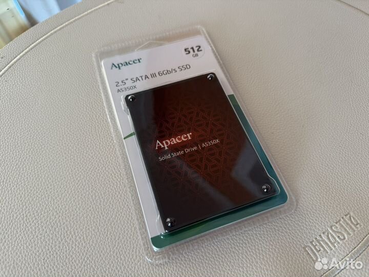 SSD диск Apacer AS350X 512 GB