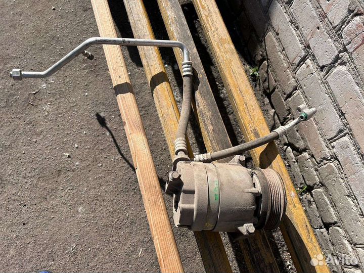 Радиатор, трубки, компрессор кондиционера