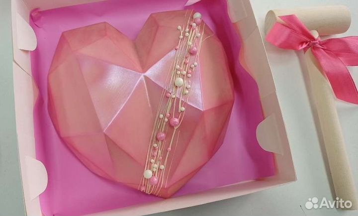 Шоколадное сердце с сюрпризом. Интересный подарок