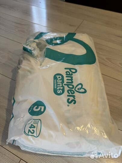 Подгузники трусики pampers 5 42 штуки