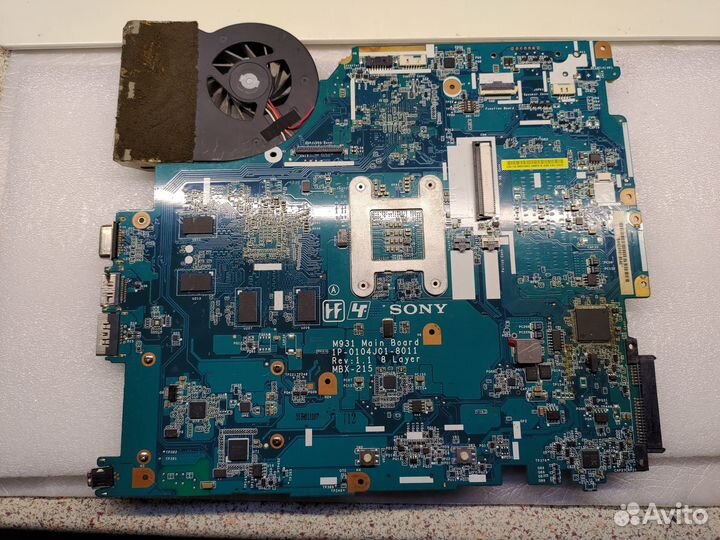 Материнская плата MBX-215 M931