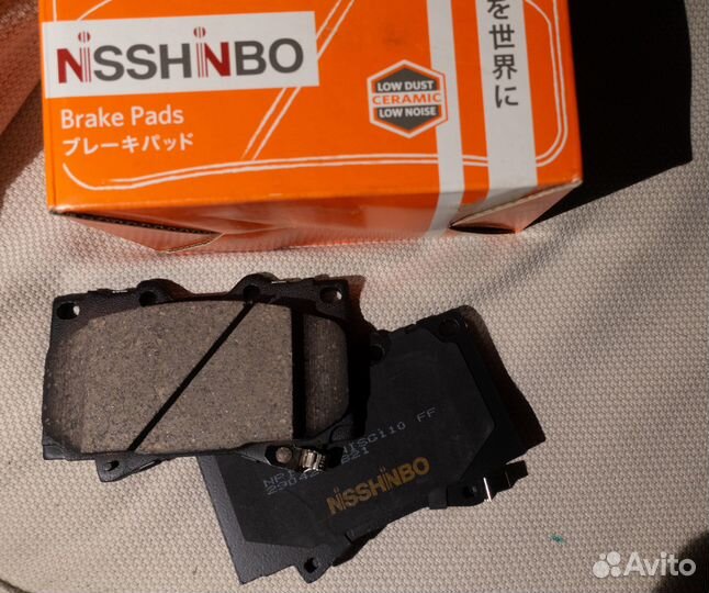Колодки Nissinbo NP1080