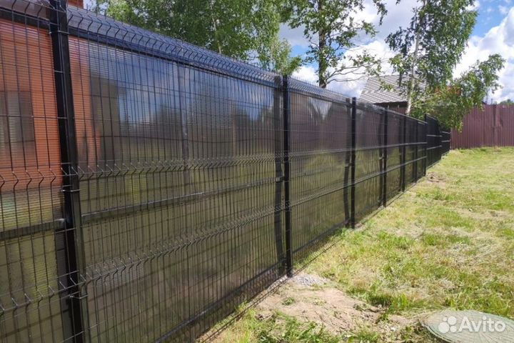 Забор из 3D сетки ,ворота, калитки быстро