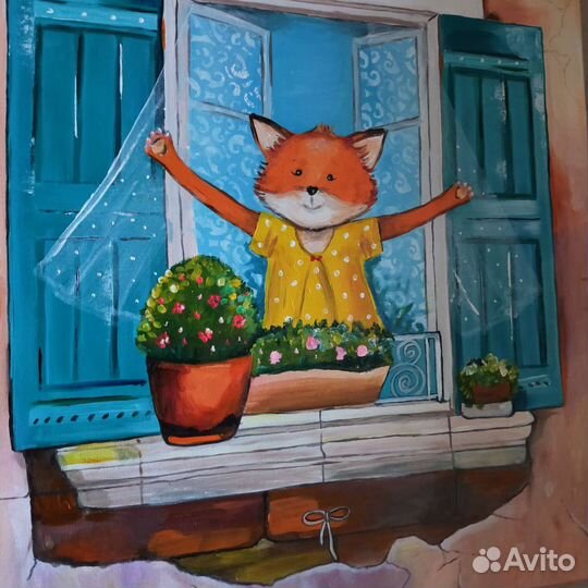 Картина на холсте с подрамником