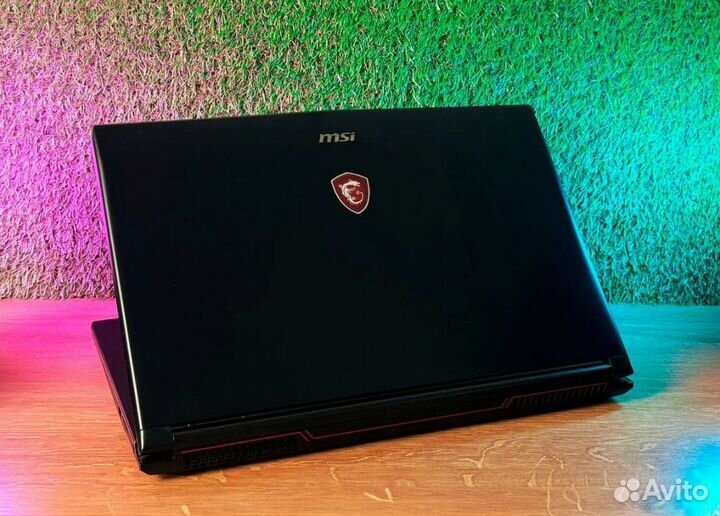 Игровой ноутбук MSI: GeForce GTX 1050 - i7