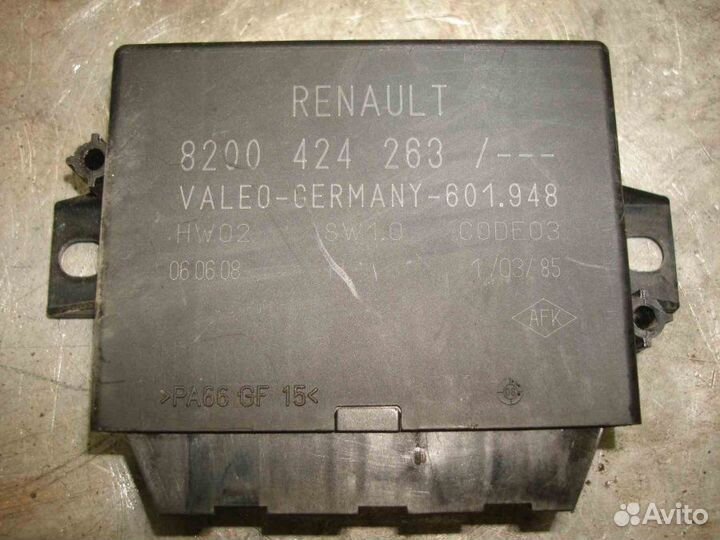 Блок Renault Megane II 2002-2009