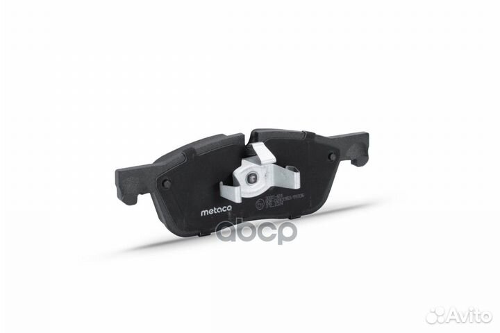 Колодки тормозные дисковые передние перед metaco
