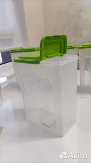 Контейнеры для хранения круп 4 шт