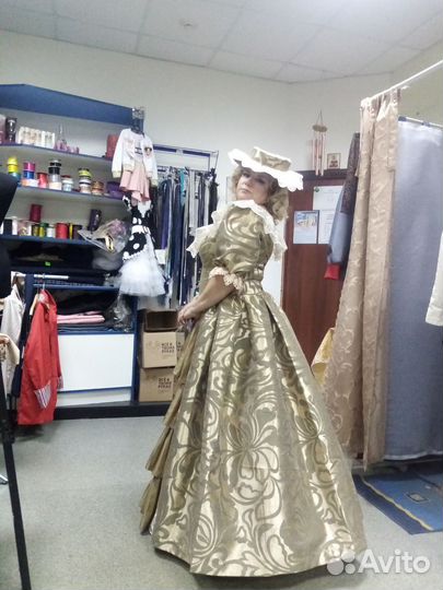 Платье историческое 19век