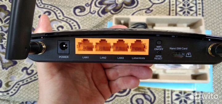 Wifi роутер с поддержкой сим карт Tp-link 6400