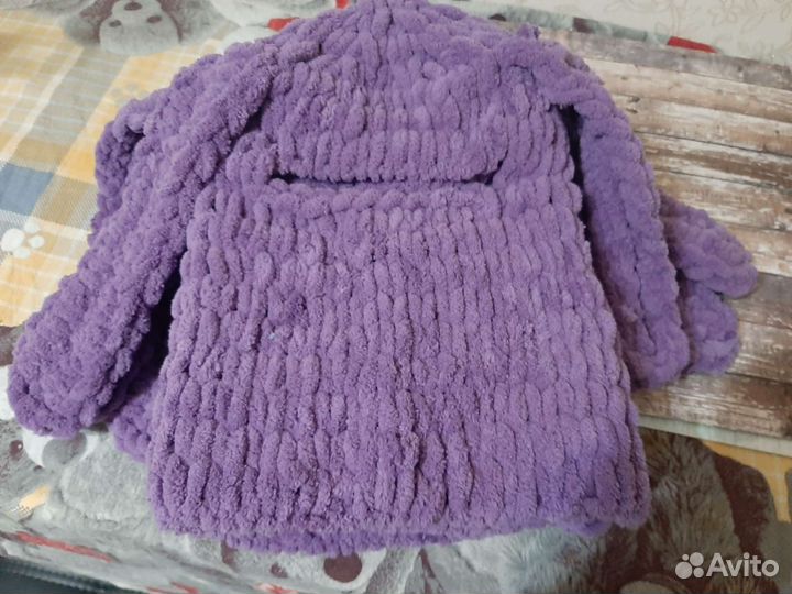 Шапка балаклава с ушами