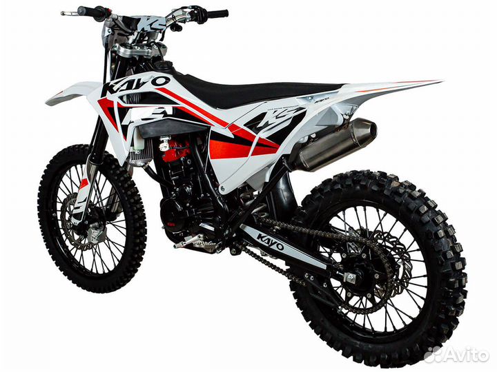 Мотоцикл кроссовый kayo K5 300 enduro 21/18 (2024