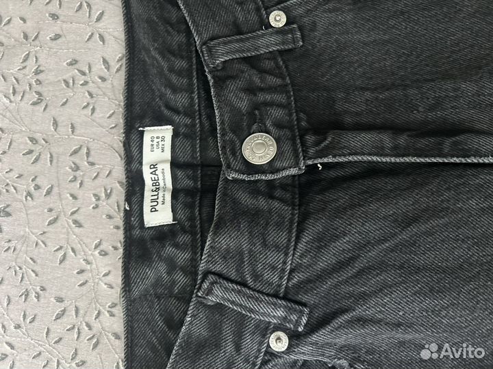 Джинсы mom Pull Bear