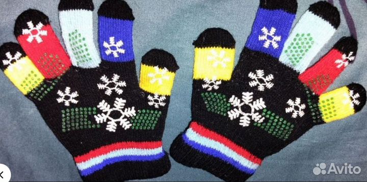 Варежки и перчатки детские