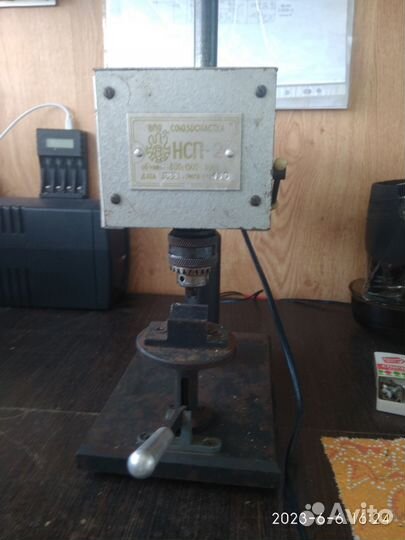 Настольный сверлильный станок бу нсп-2 г. Рига