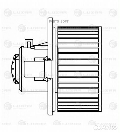 Вентилятор отопителя KIA K-Series (04) (Bongo) (LF