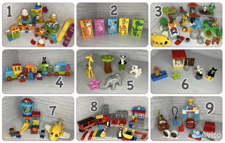 Lego duplo оригинал от 1,5 до 5 лет