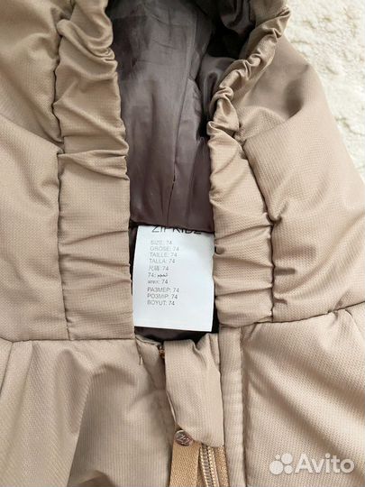 Комбинезон демисезонный непромокаемый Zipkidz 74