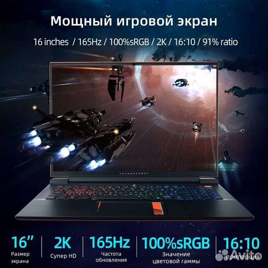Ноутбук Thunderobot zero 2022 3070 150w