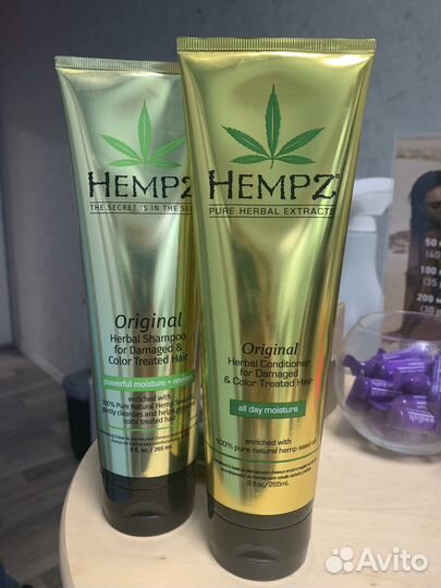 Шампунь + кондиционер Hempz
