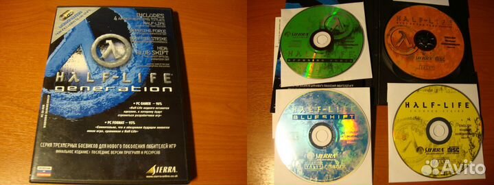 Коллекционные и редкие издания.Half-Life и др