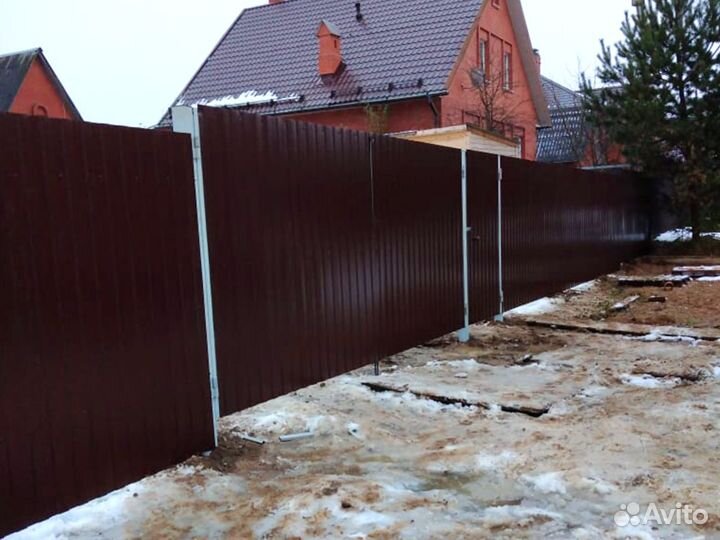 Забор под ключ от производителя