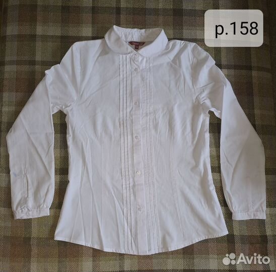 Блузка школьная р. 146, 152, 158