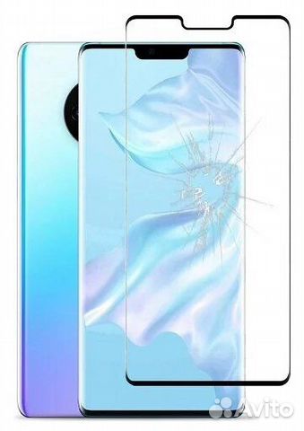 Защитное стекло 3D для Honor Huawei Mate 30 pro fu