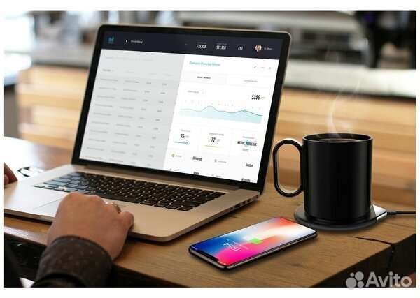 DualBase беспроводная зарядка с кружкой