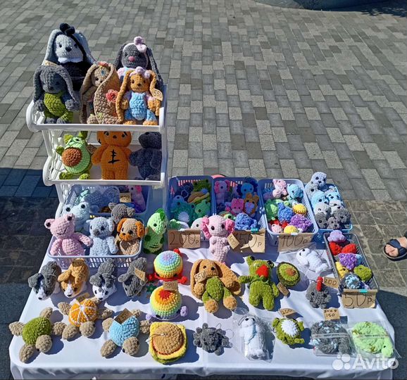 Мягкие игрушки ручной работы