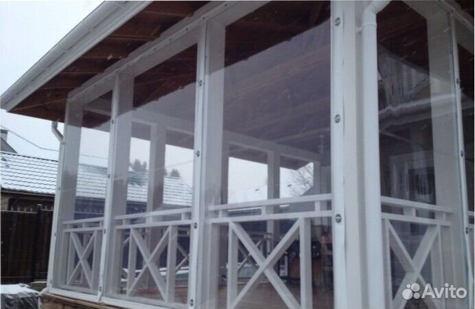 Мягкие окна для террас и беседок / не лопаются