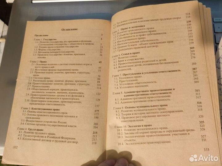 Основы государства и права для абитуриентов