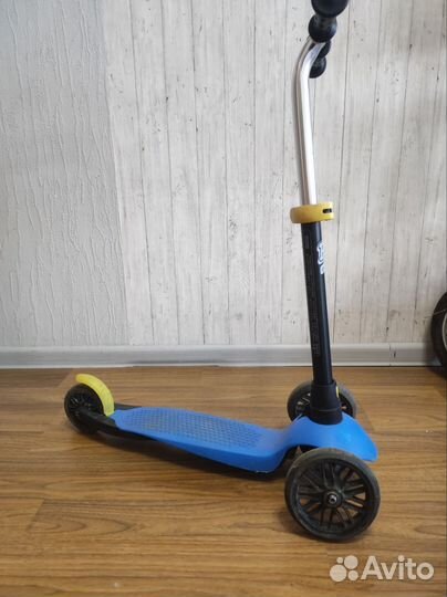 Детский трёхколёсный самокат Oxelo