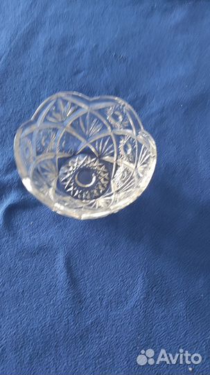 Вазончик хрустальный коллекционный