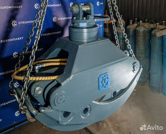 Грейфер для леса. Бревно захват