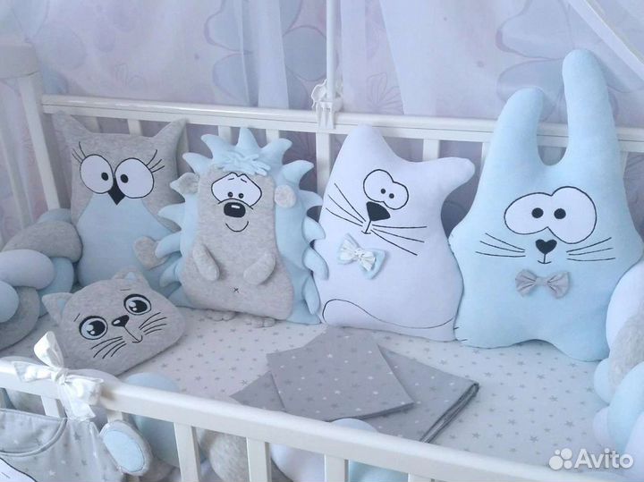 Бортики в кроватку