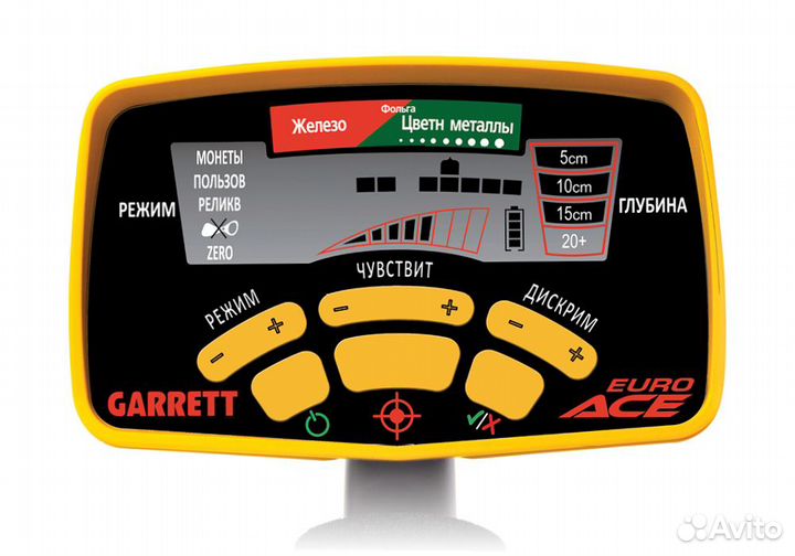 Грунтовый металлоискатель garrett euro ACE