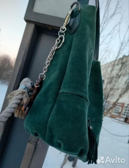 Сумка замша стиль row balenciaga