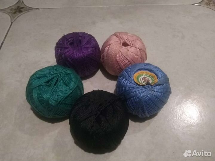 Нитки вязальные Ирис