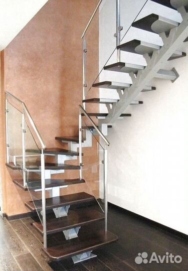 Облицовка ступеней породами дерева