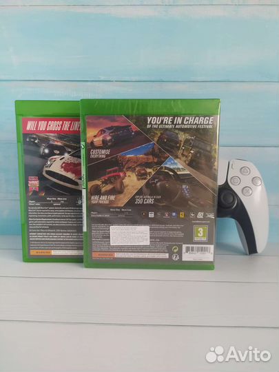 Диски Xbox One Комплект гоночных игр Гонки