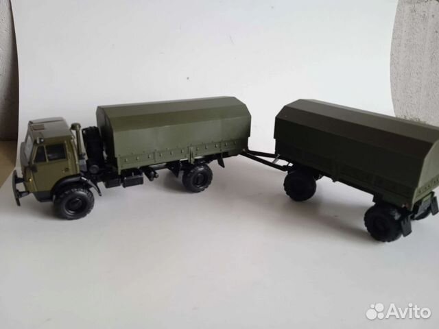 Камаз с прицепом