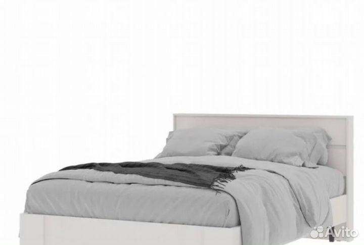 Кровать 140х200 белая Хелен кр 02