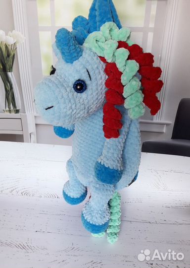 Рюкзак вязаный детский