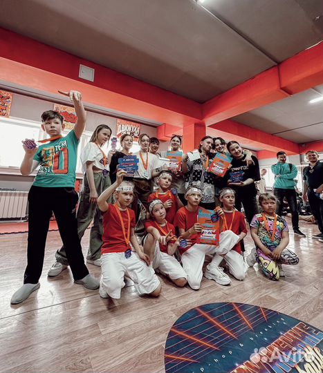 Занятия танцами