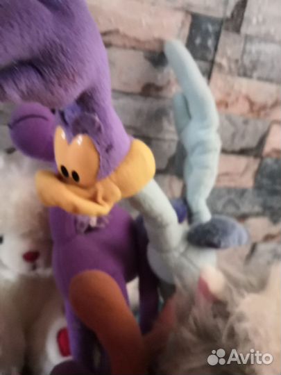 Детские мягкие игрушки +рыбалка