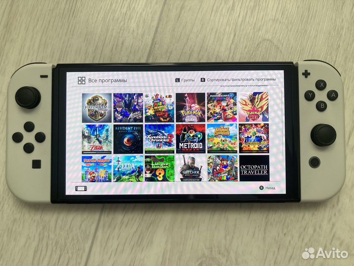 Nintendo switch oled + игровой бонус