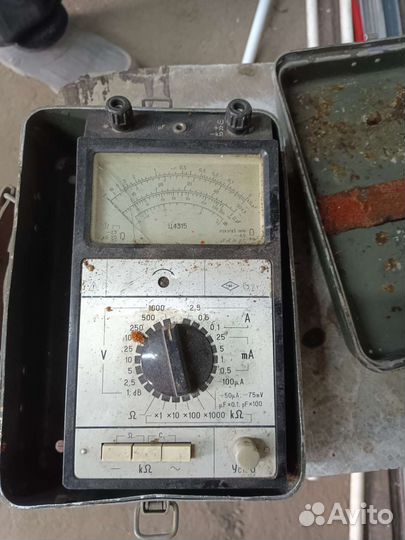 Тестер мультиметр СССР