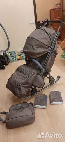 Коляска прогулочная зимняя