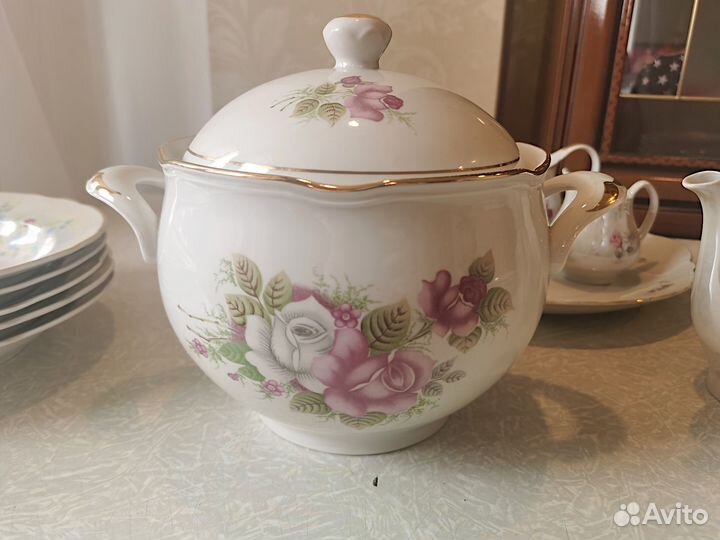 Столовый сервиз фарфор (СССР, Коростенський)